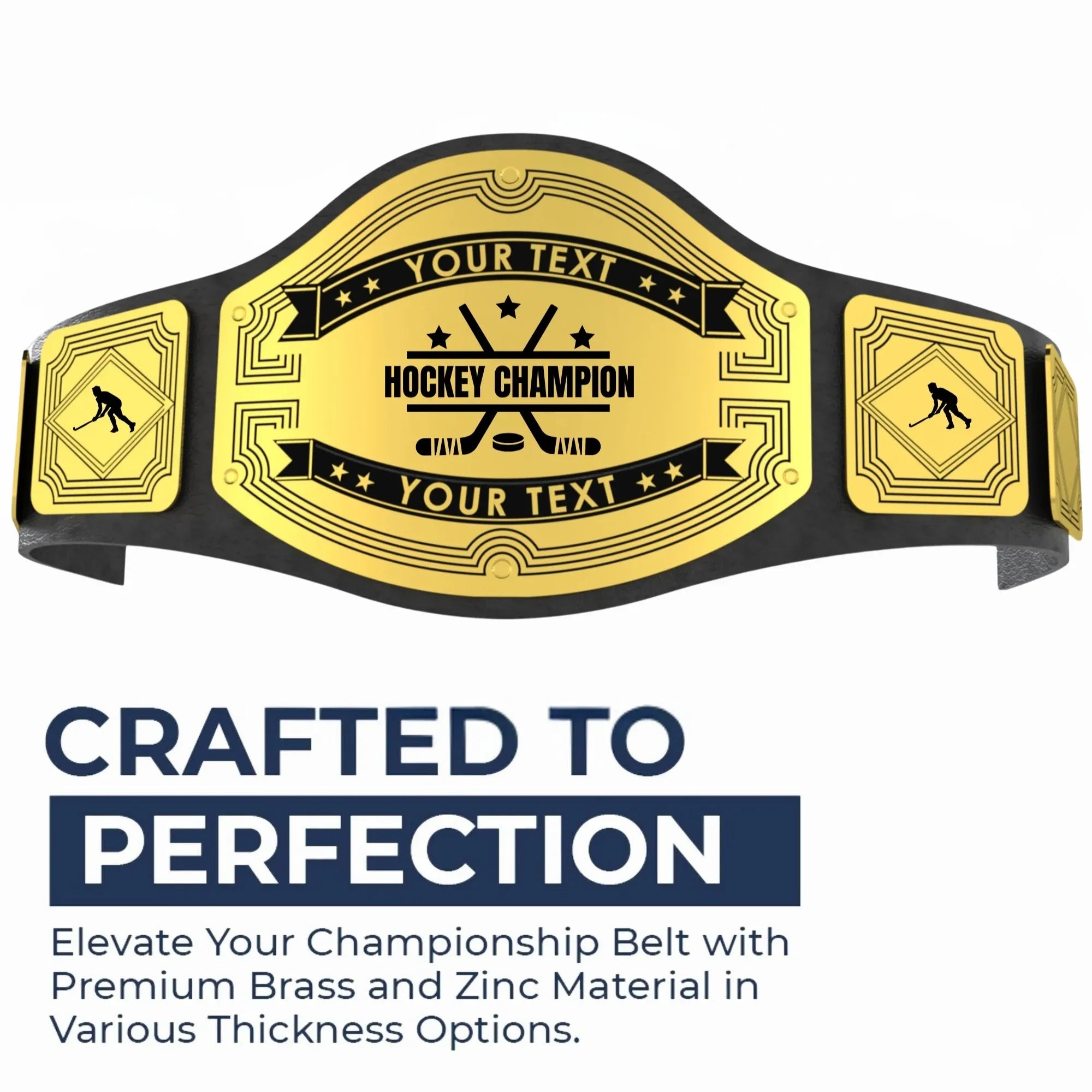 Custom Hockey Championship Belt