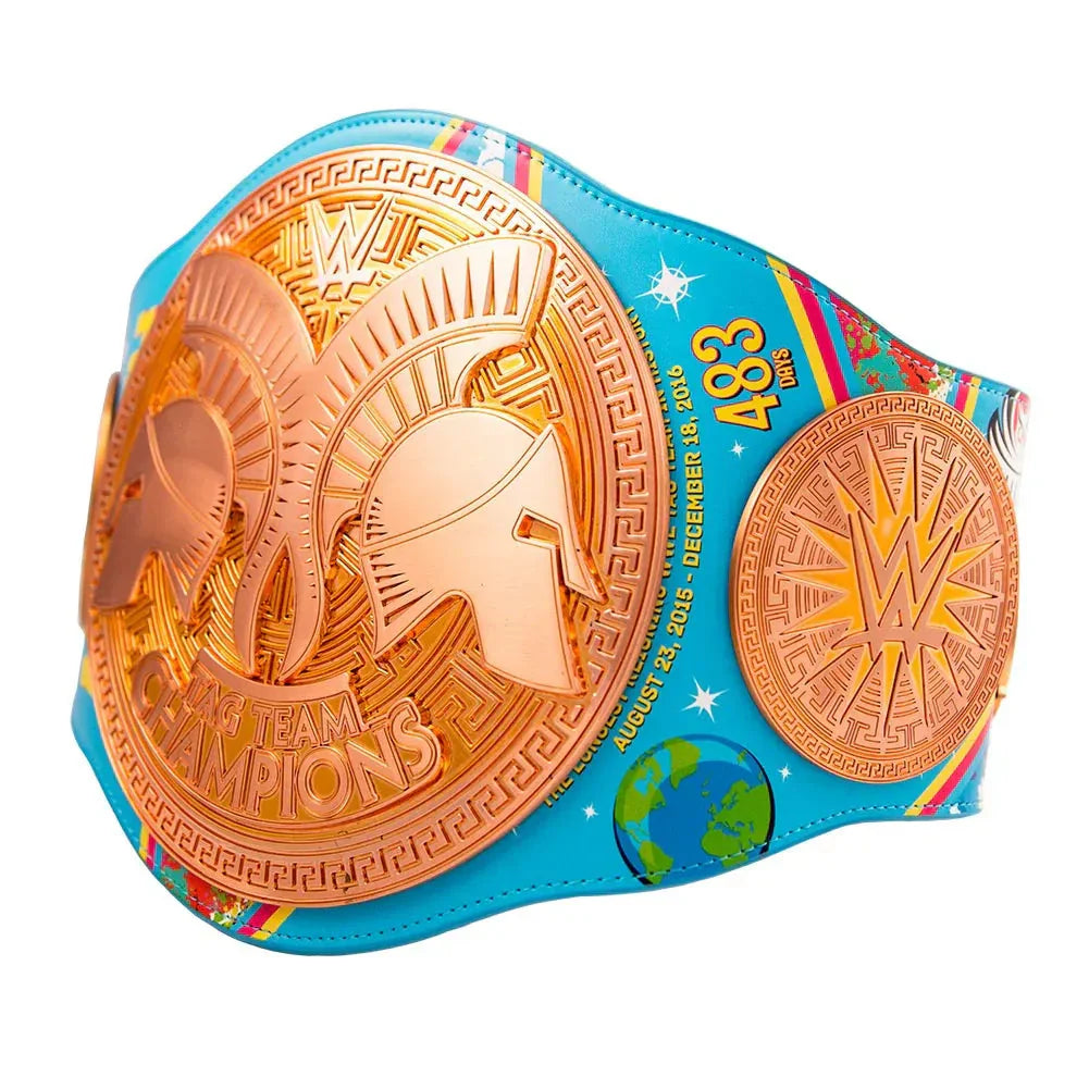 New Day Tag Team Championship Wrestling Title Belt ChampionshipBeltUS