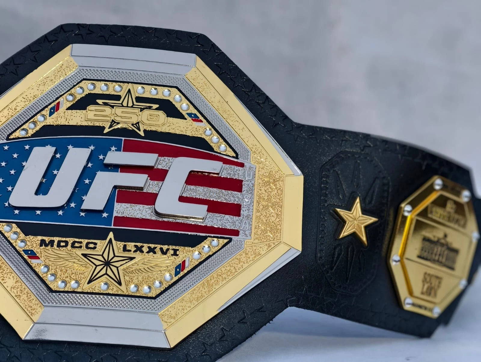 UFC Freedom Legacy 250 Championship Title Belt Adult Size Replica