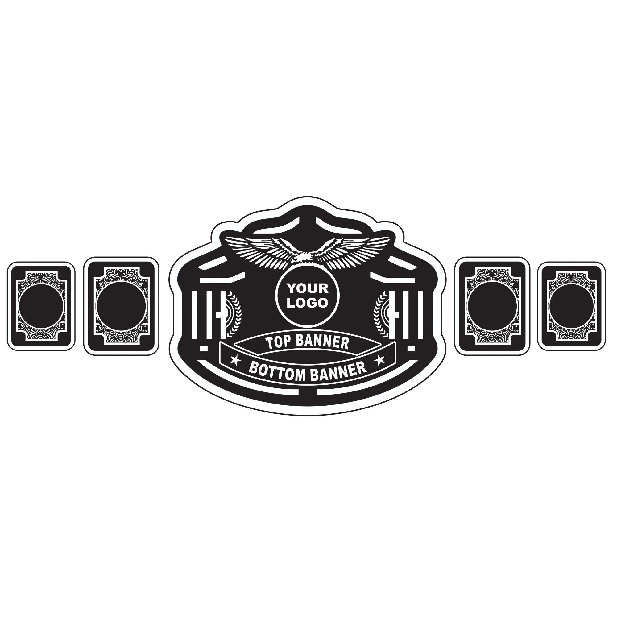 Customized Championship Belt with Custom Name Plate