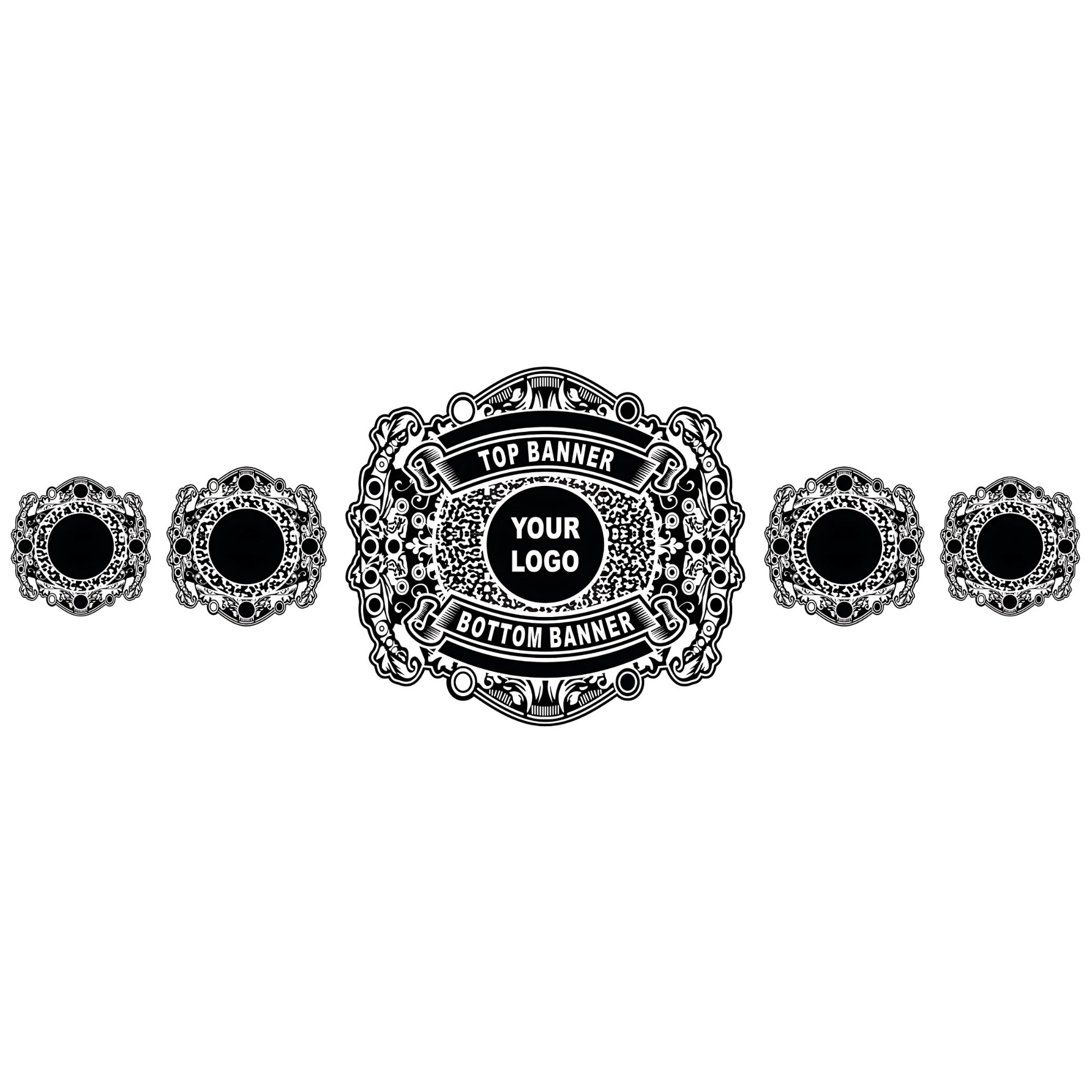 Customized Championship Belt with Custom Name Plate