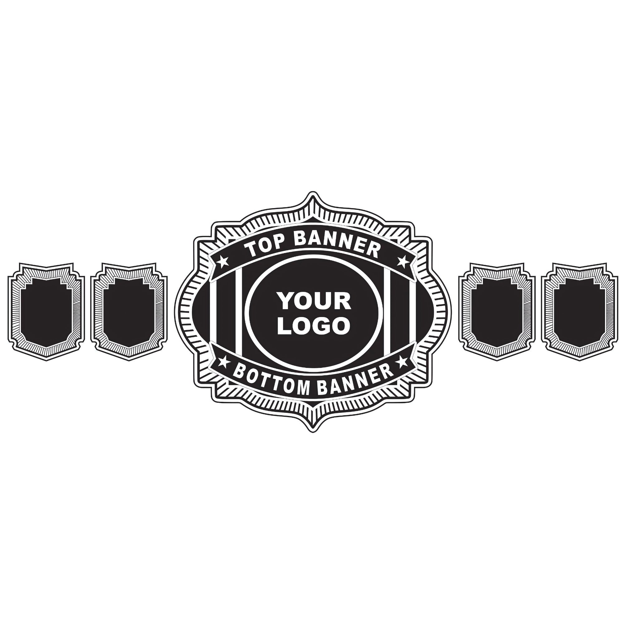 Customized Championship Belt with Custom Name Plate