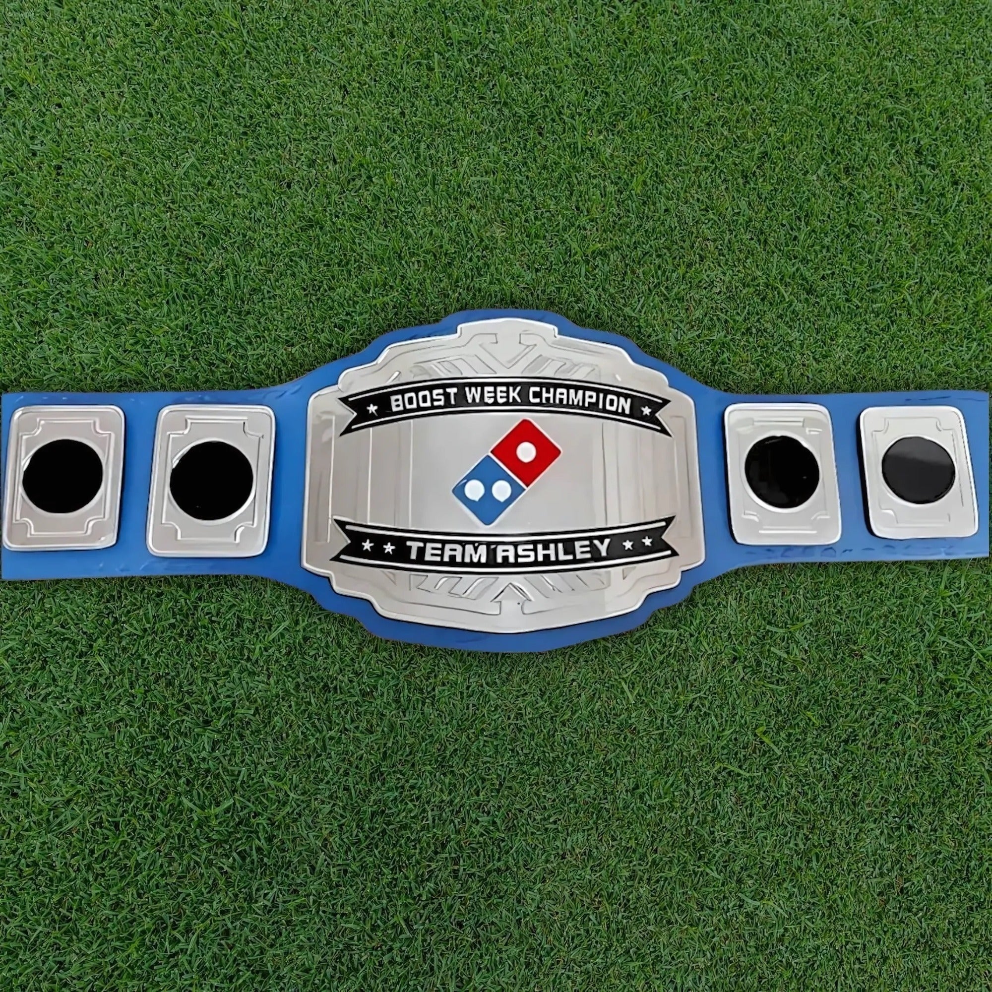 Customized Championship Belt with Custom Name Plate