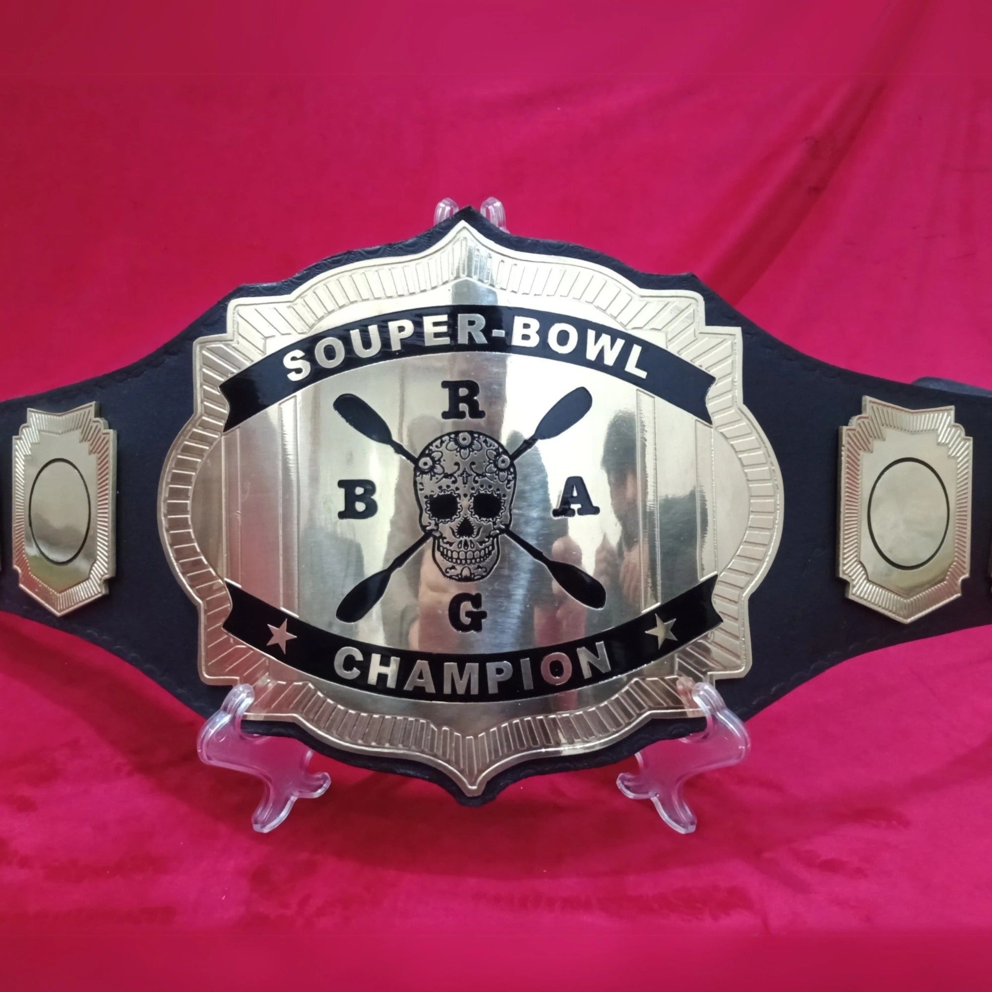 Customized Championship Belt with Custom Name Plate