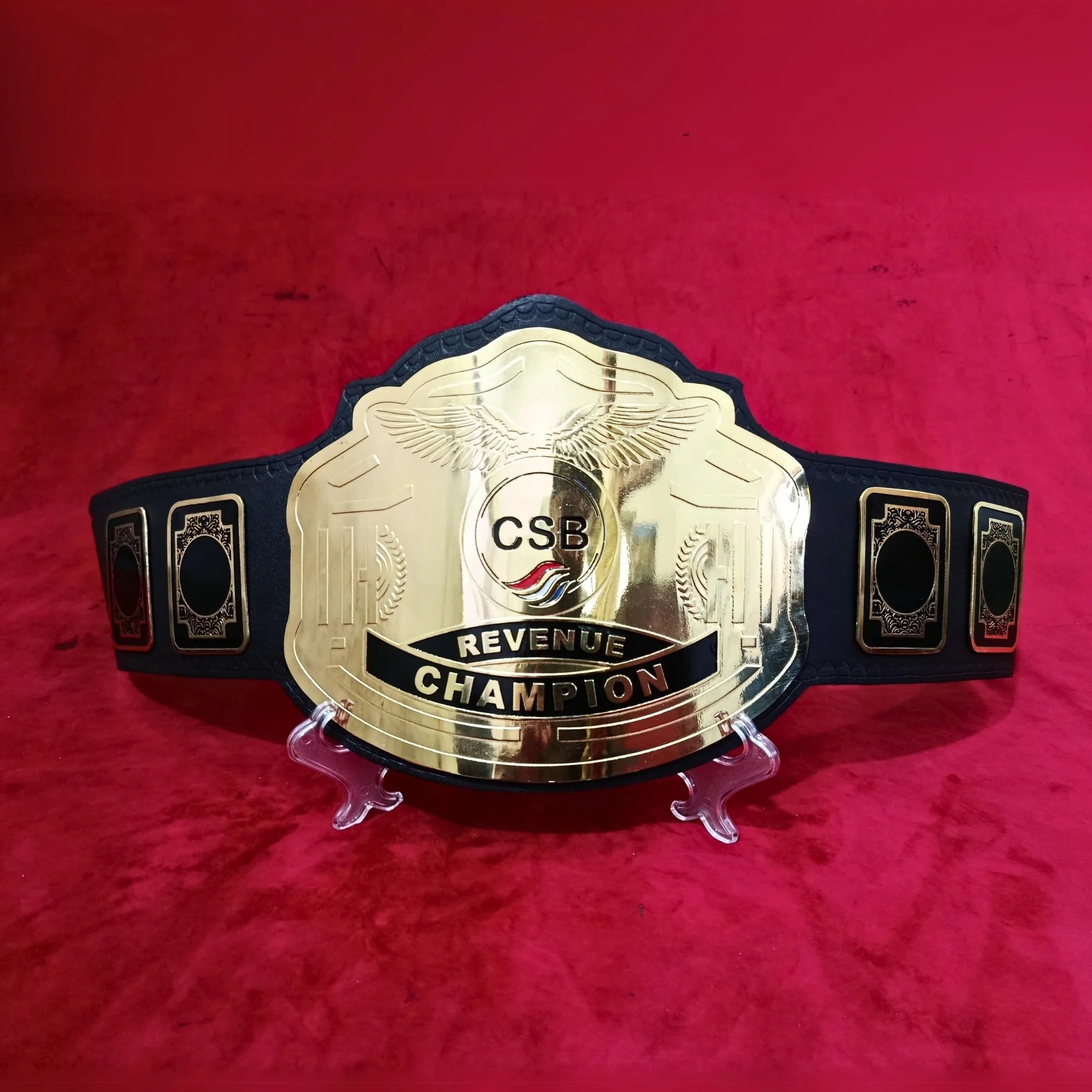 Customized Championship Belt with Custom Name Plate