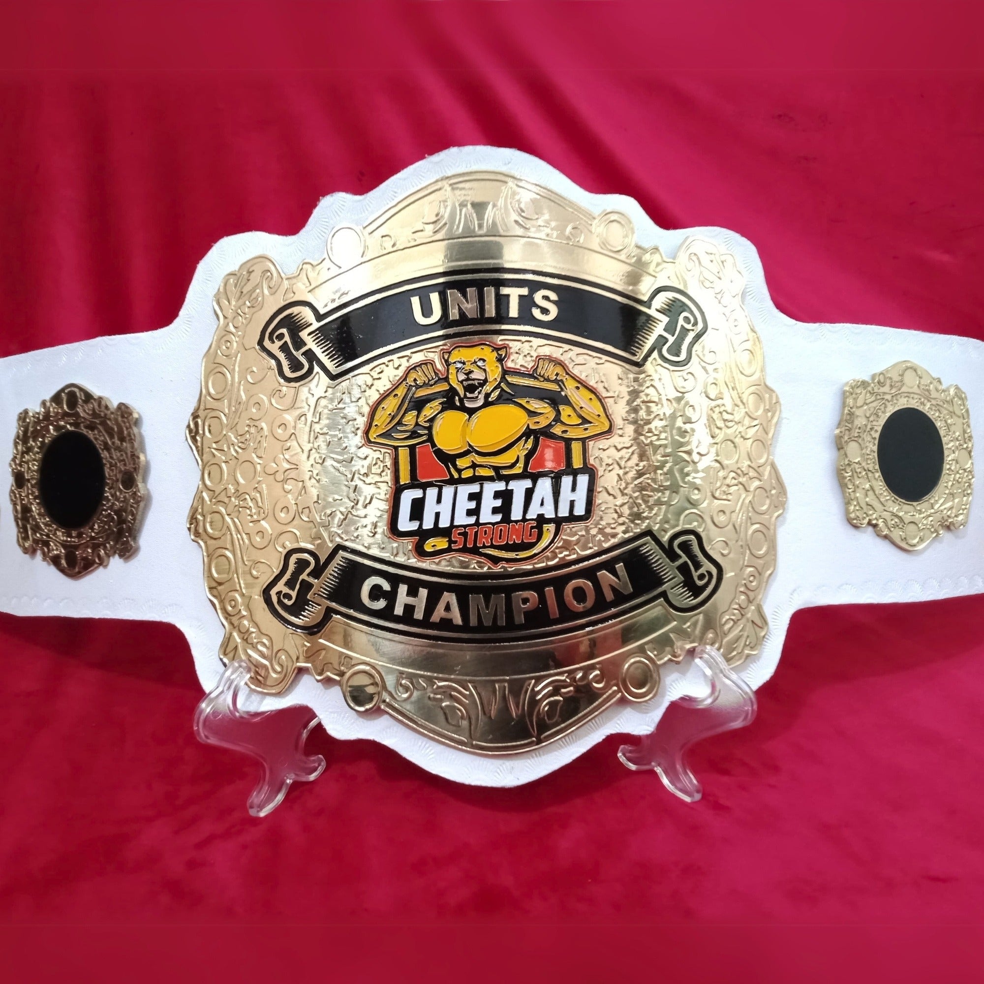 Customized Championship Belt with Custom Name Plate