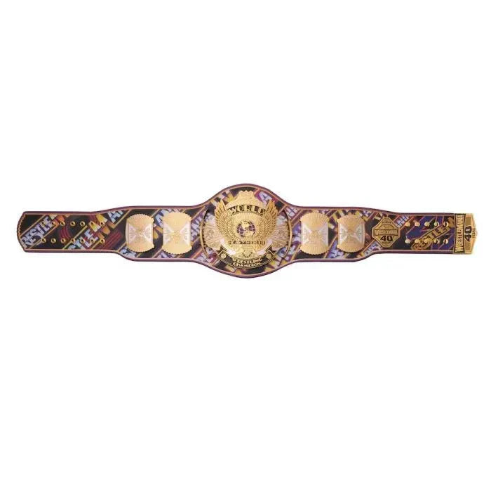 WWE Winged Eagle 40 Jahre WrestleMania Replica Belt ChampionshipBeltUS