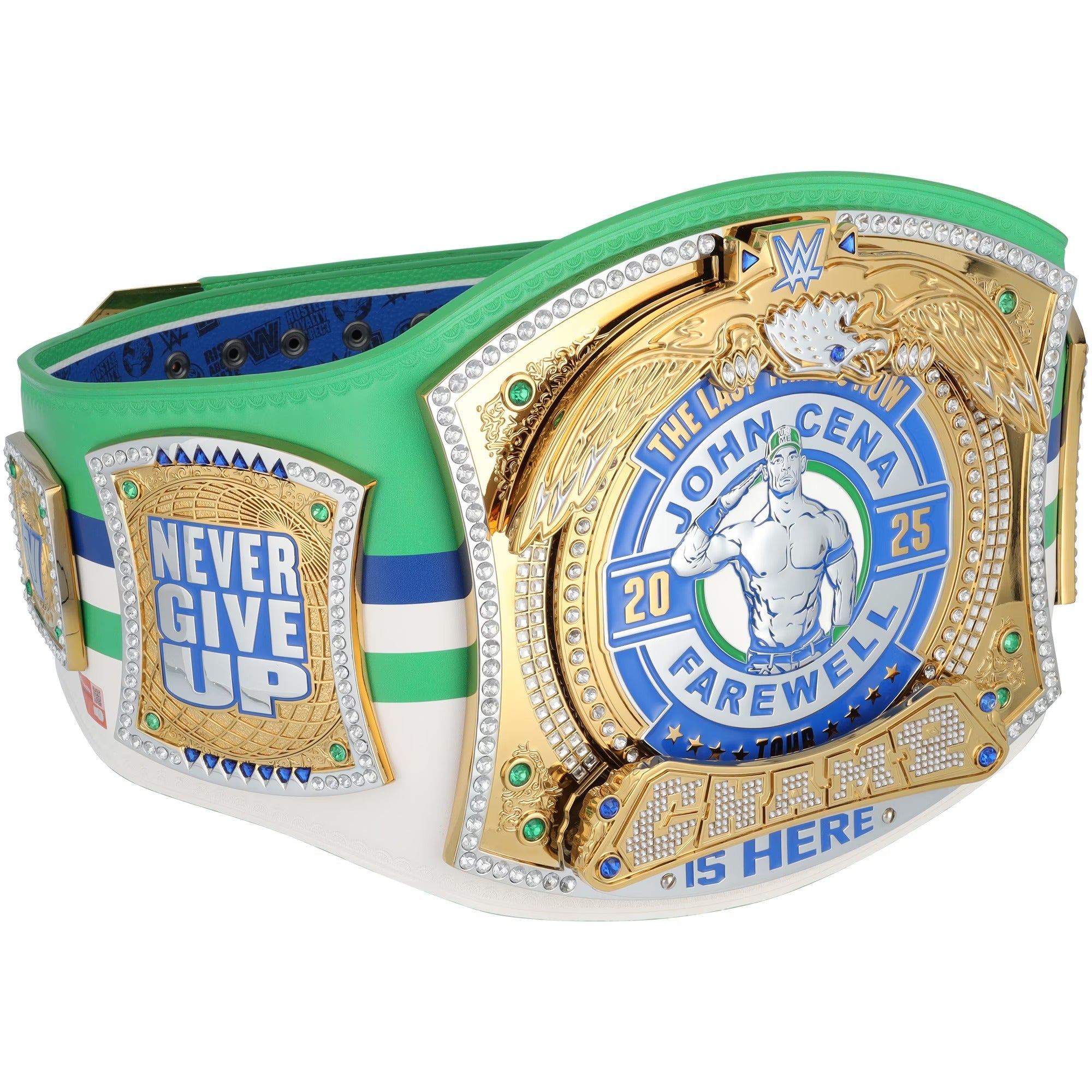 John Cena Autographed Farewell Tour 2025 Dallas Championship Replica Belt – Limited Edition of 25