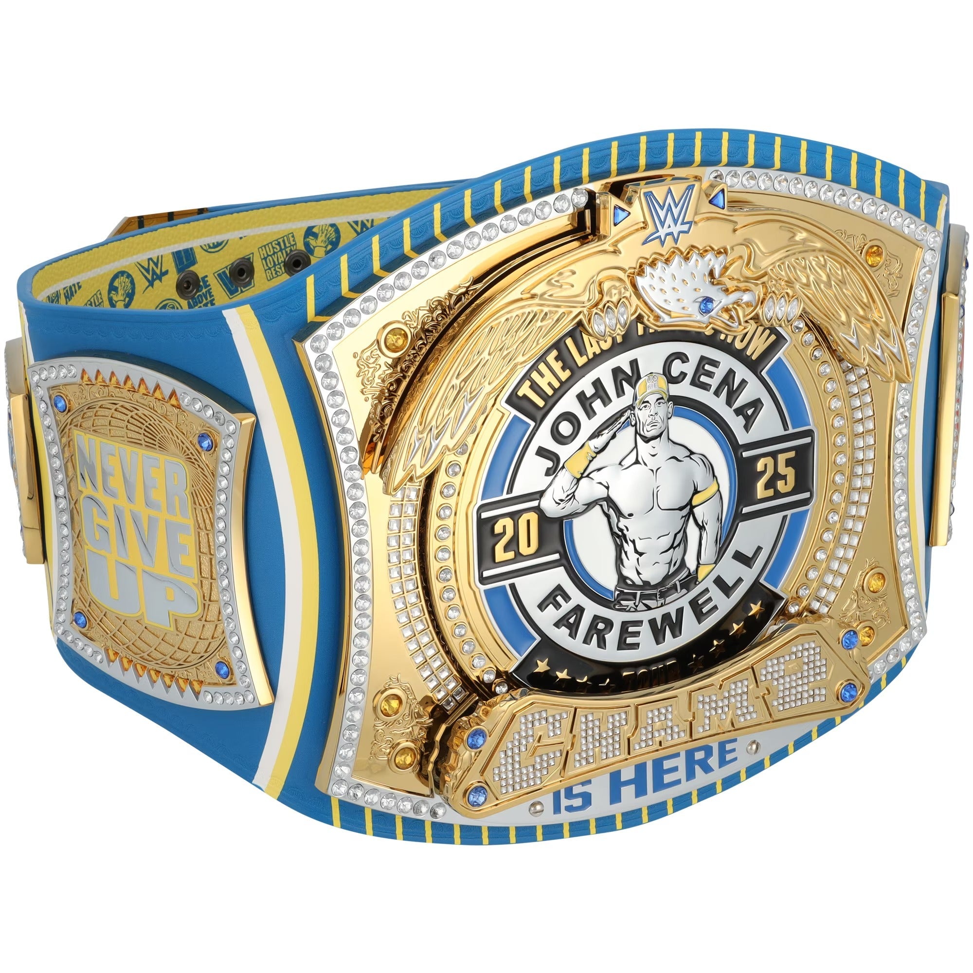 John Cena Autographed Farewell Tour 2025 WrestlePalooza Indianapolis Spinner Championship Replica Belt – Limited Edition of 25