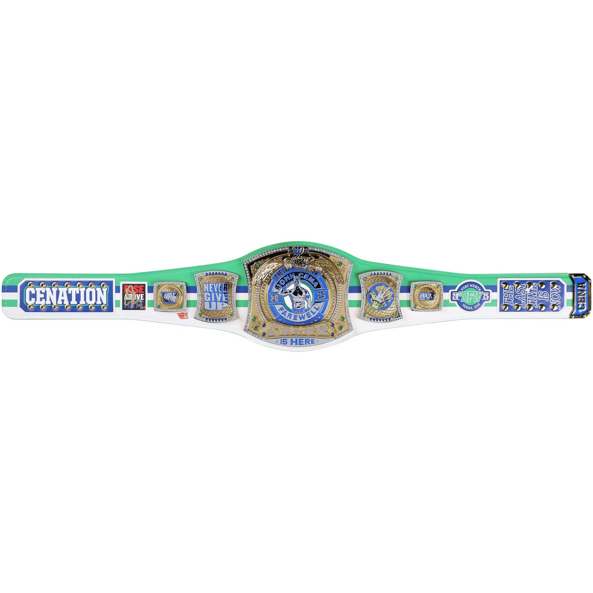 John Cena Autographed Farewell Tour 2025 Dallas Championship Replica Belt – Limited Edition of 25