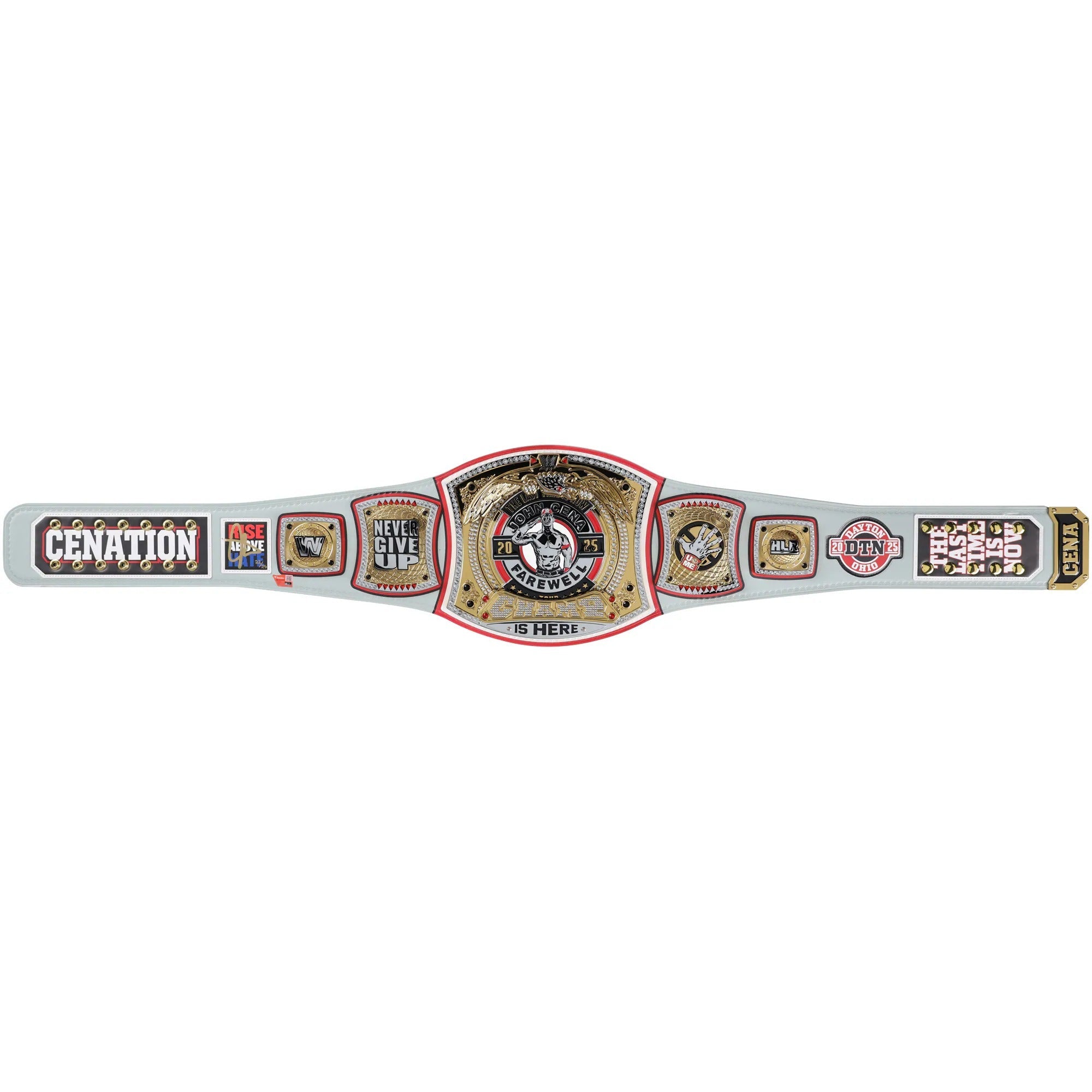 John Cena Autographed Farewell Tour 2025 Dayton Championship Replica Belt – Limited Edition of 25