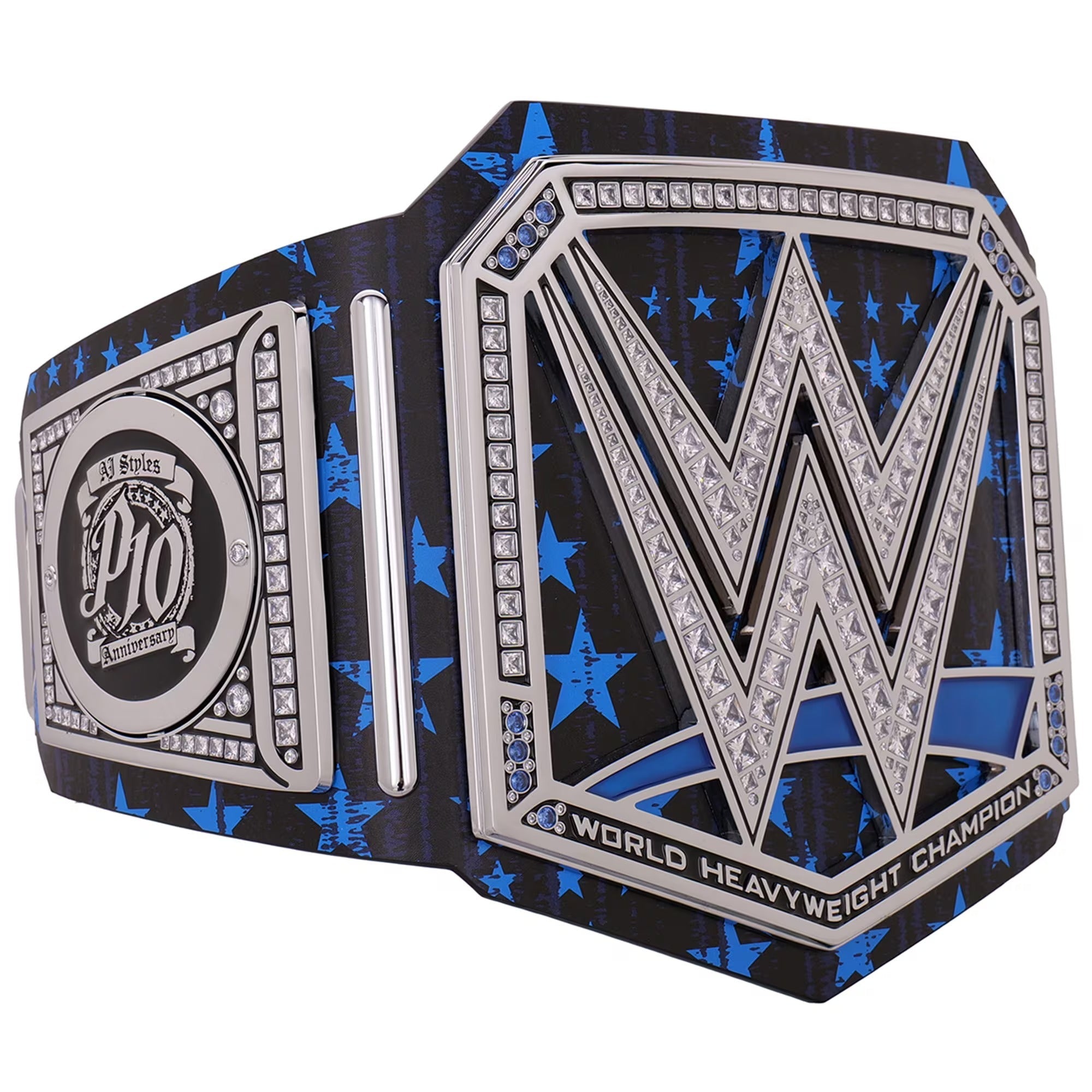 AJ Styles 10th Anniversary Signature Series Championship Replica Title Belt