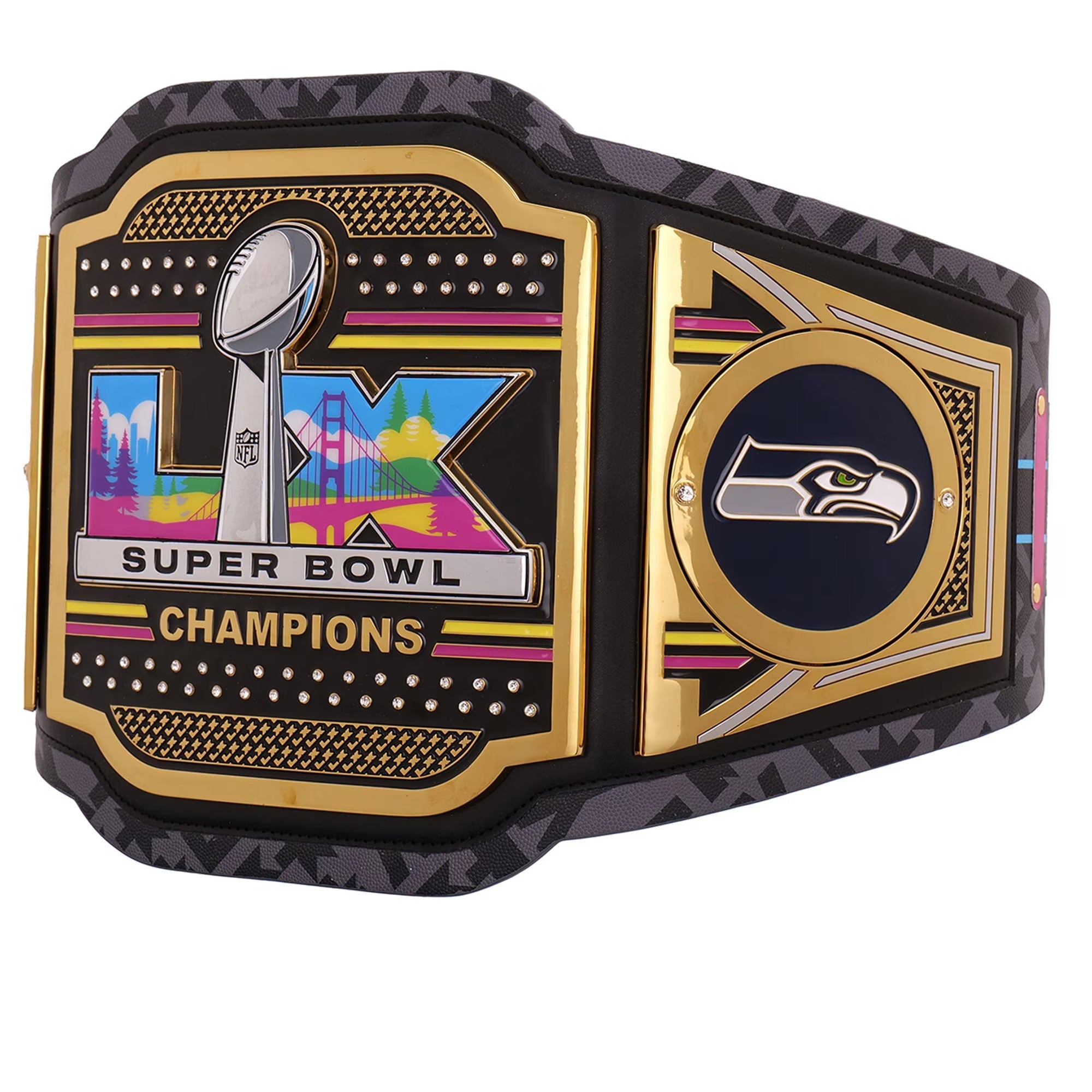 Seattle Seahawks Super Bowl LX Champions Legacy Title Belt Replica