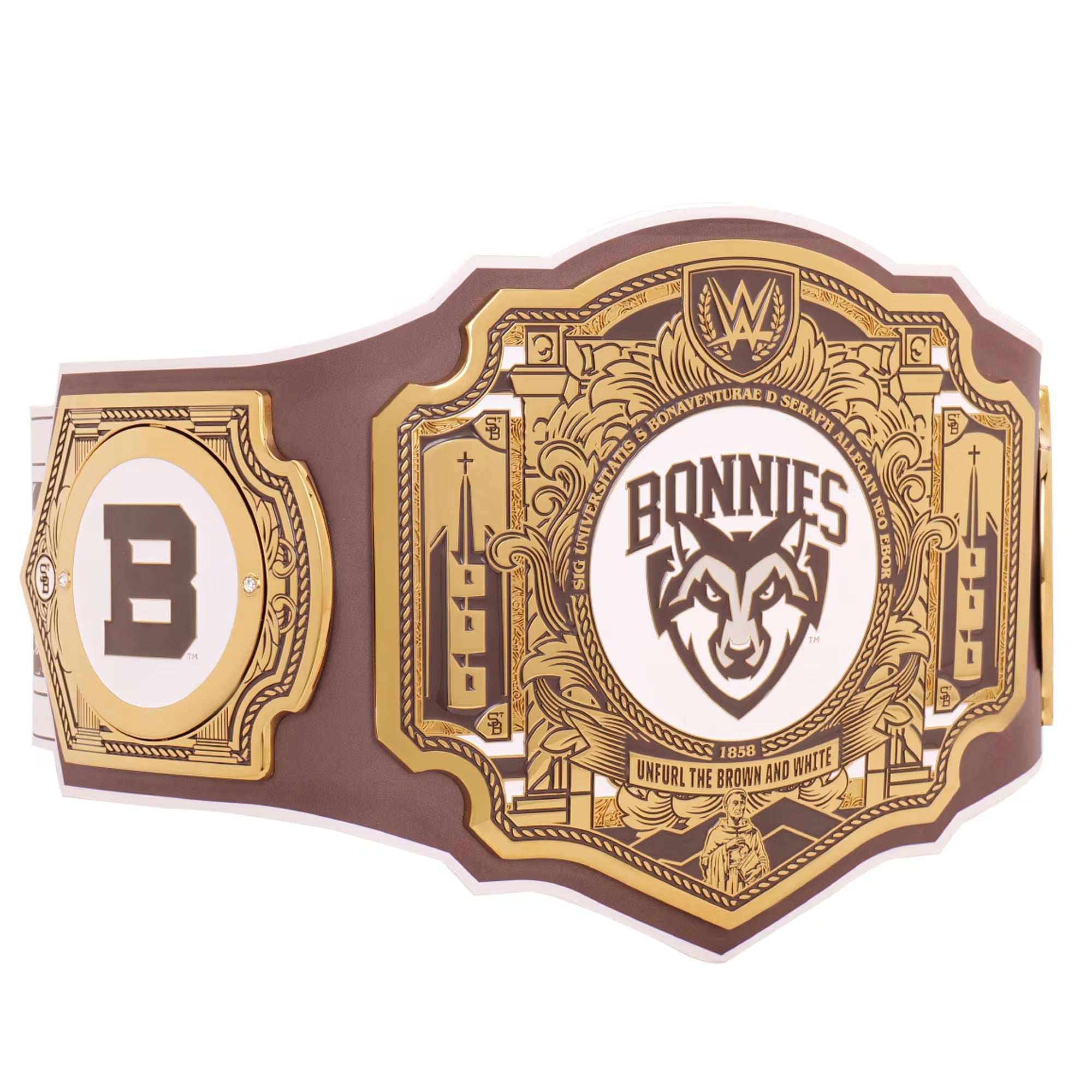 St. Bonaventure Bonnies WWE Legacy Title Belt