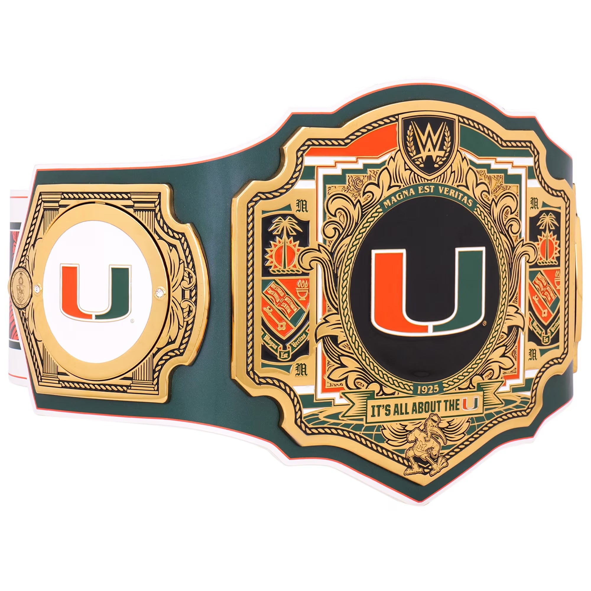 Miami Hurricanes WWE Legacy Title Belt