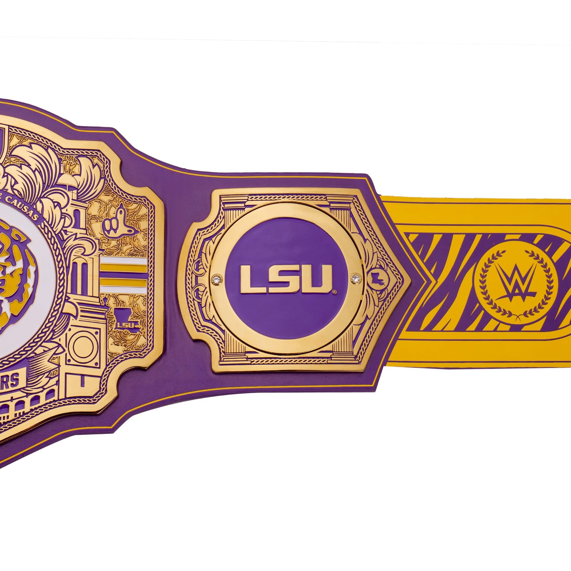 LSU Tigers WWE Legacy Title Belt