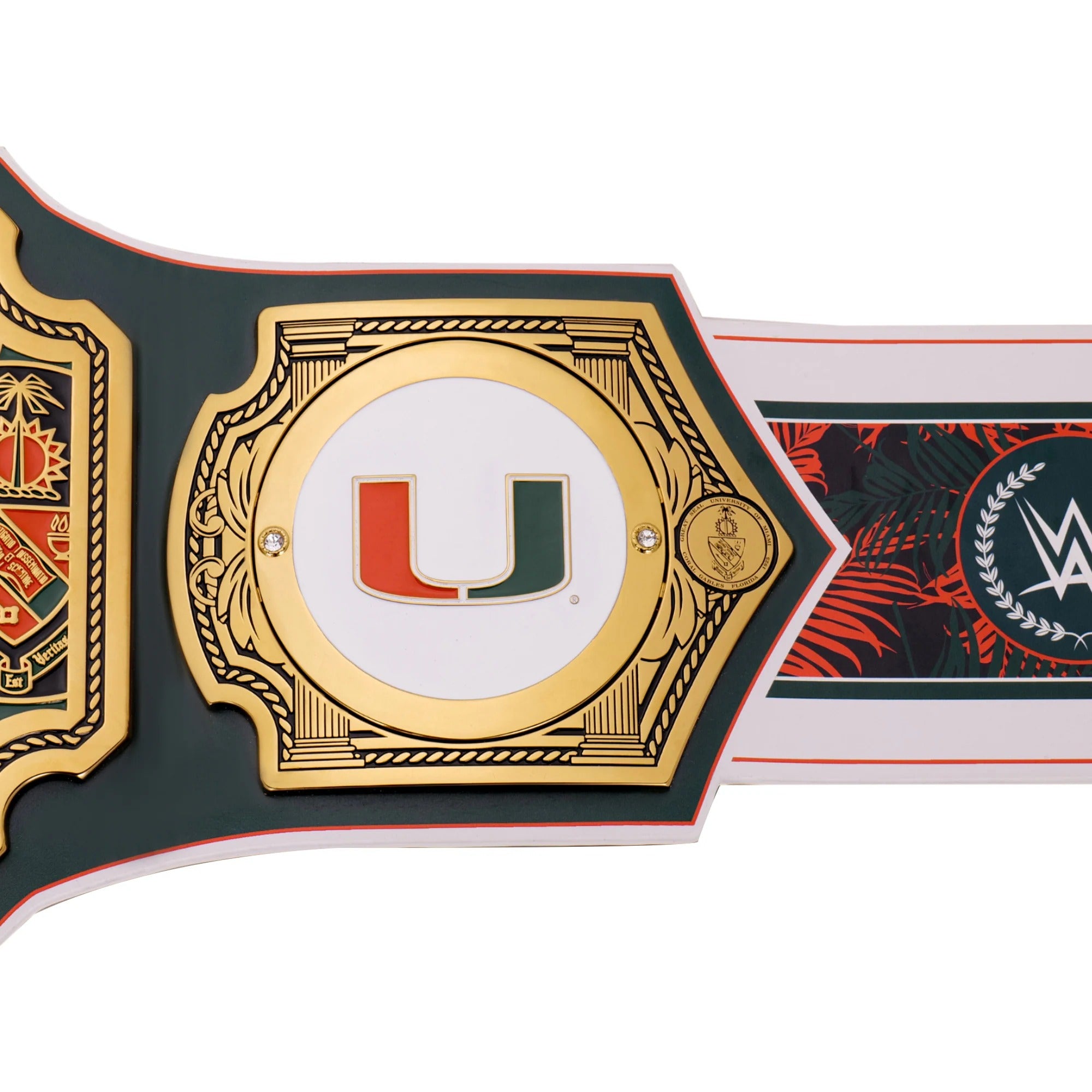 Miami Hurricanes WWE Legacy Title Belt