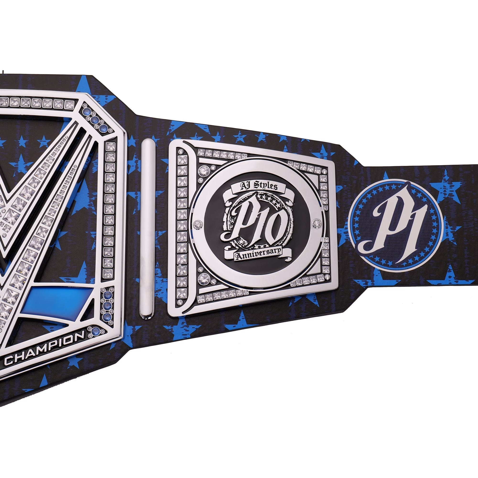 AJ Styles 10th Anniversary Signature Series Championship Replica Title Belt