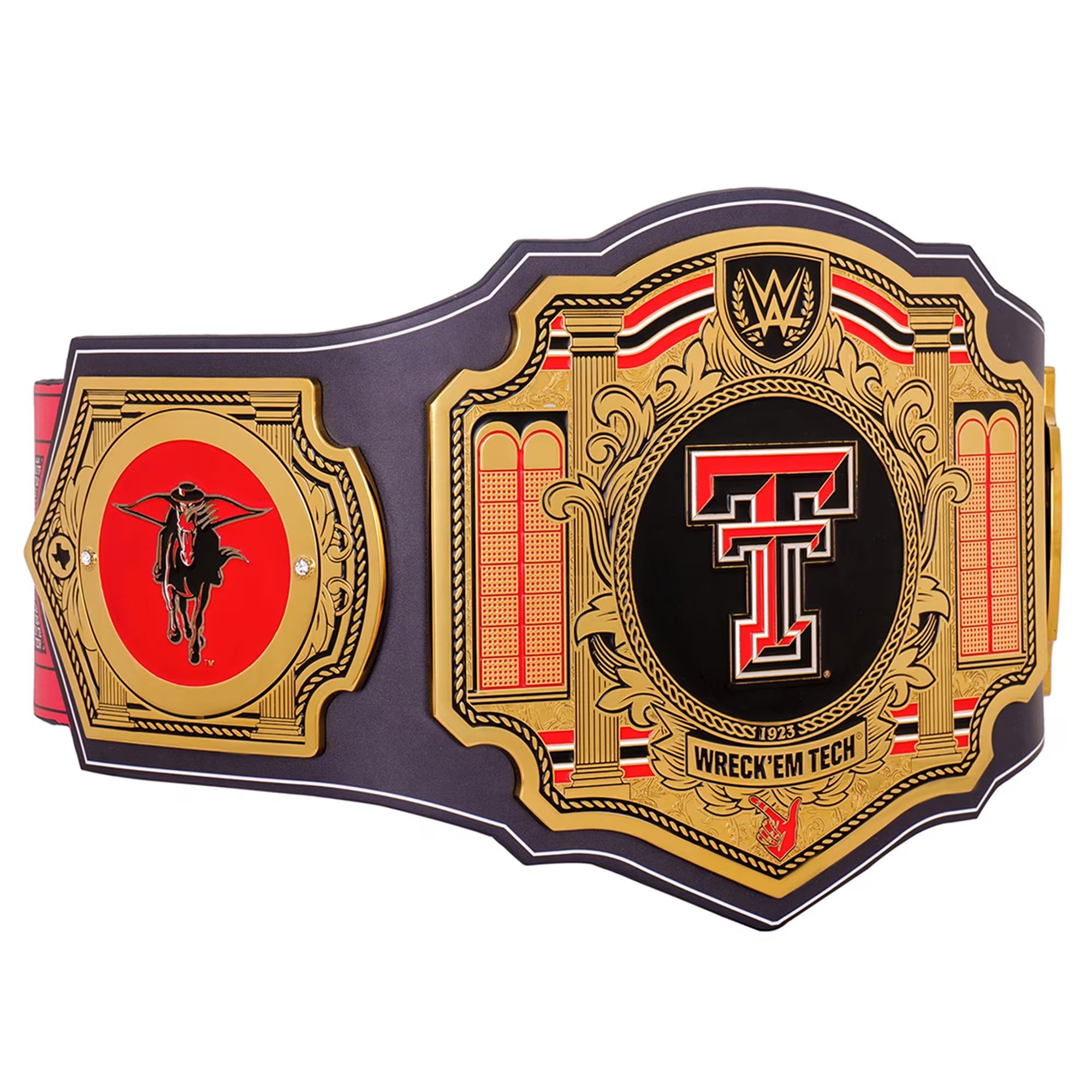 Texas Tech Red Raiders Scarlet Legacy WWE-Style Championship Belt