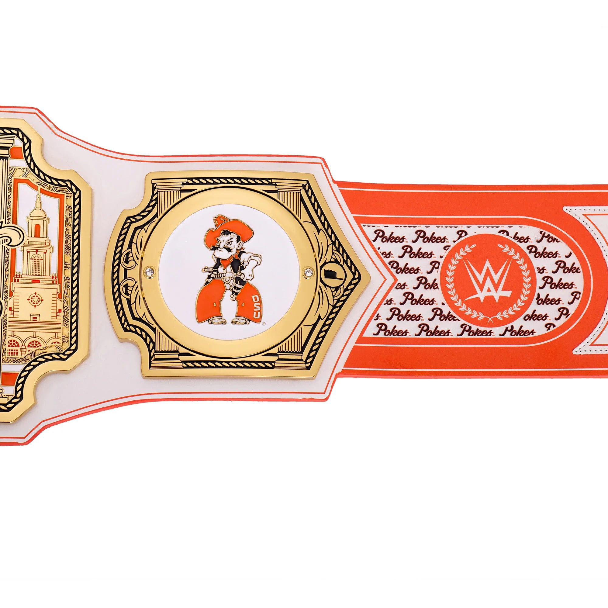 Oklahoma State Cowboys WWE Legacy Title Belt