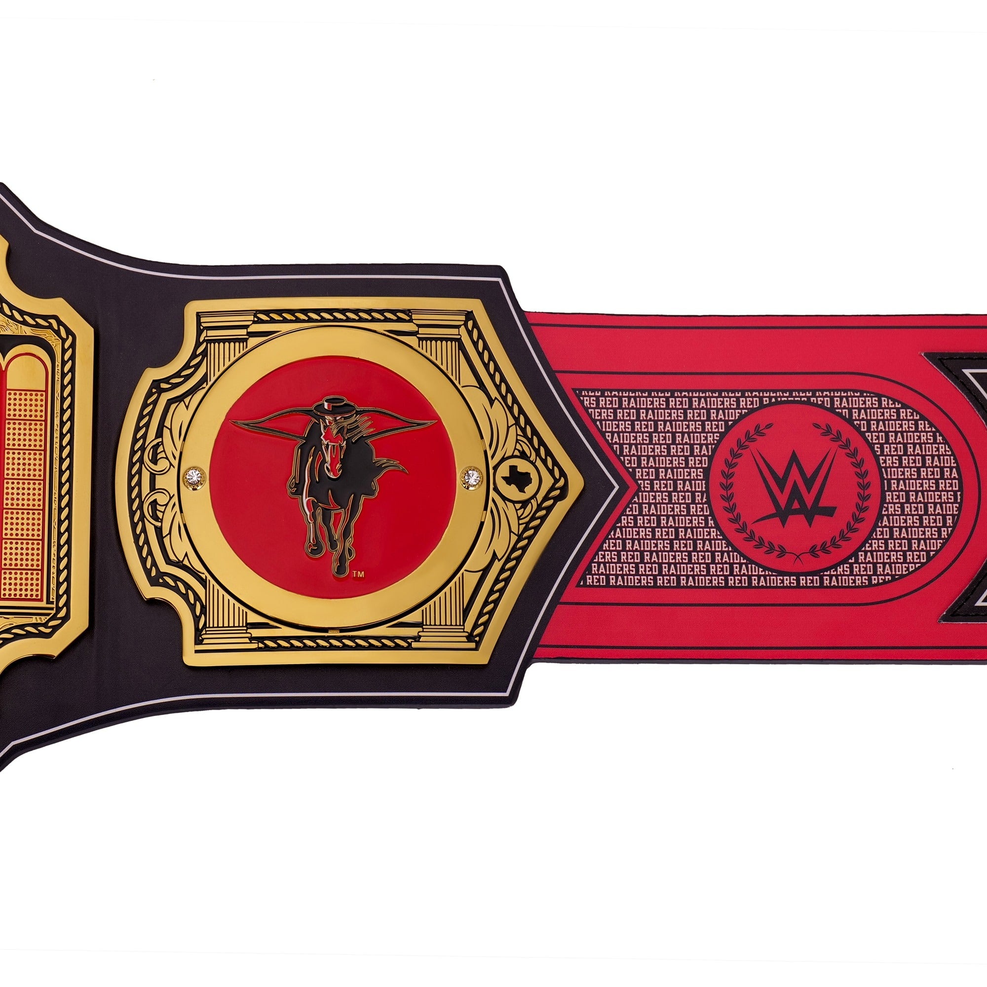Texas Tech Red Raiders Scarlet Legacy WWE-Style Championship Belt