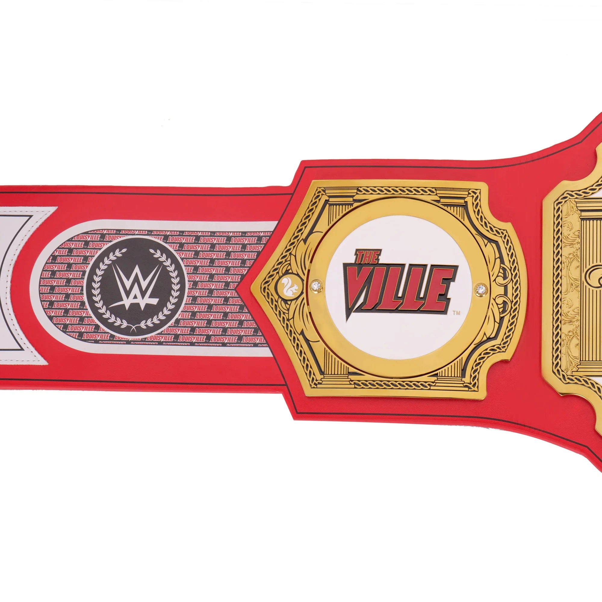Louisville Cardinals Red Legacy WWE-Style Championship Belt