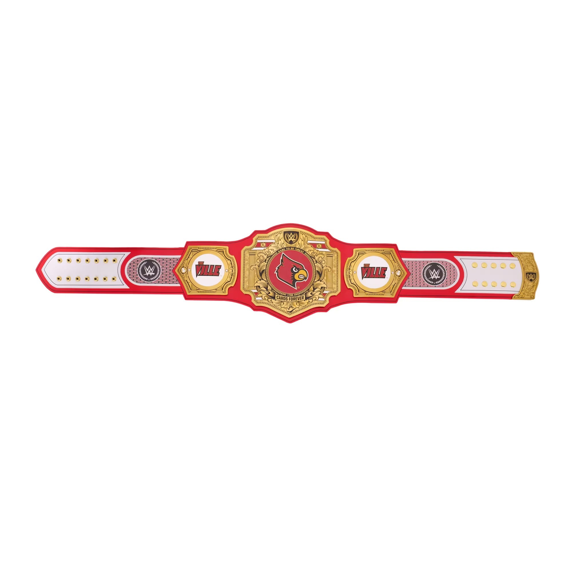 Louisville Cardinals Red Legacy WWE-Style Championship Belt