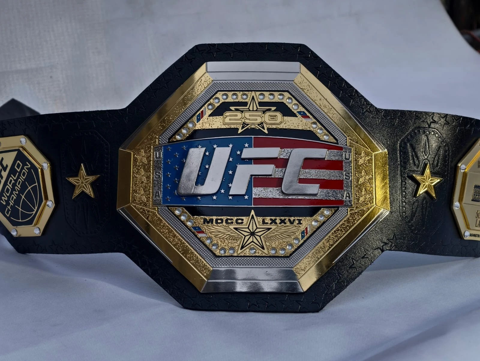 UFC Freedom Legacy 250 Championship Title Belt Adult Size Replica
