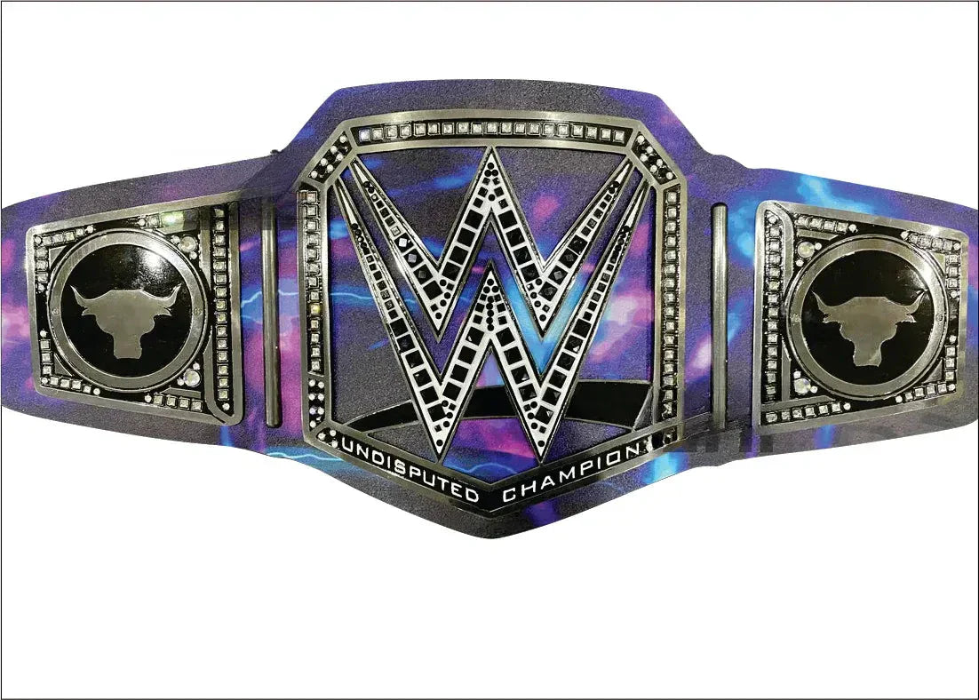Custom The Rock Final Boss Universal Championship Belt Wrestling ChampionshipBeltUS
