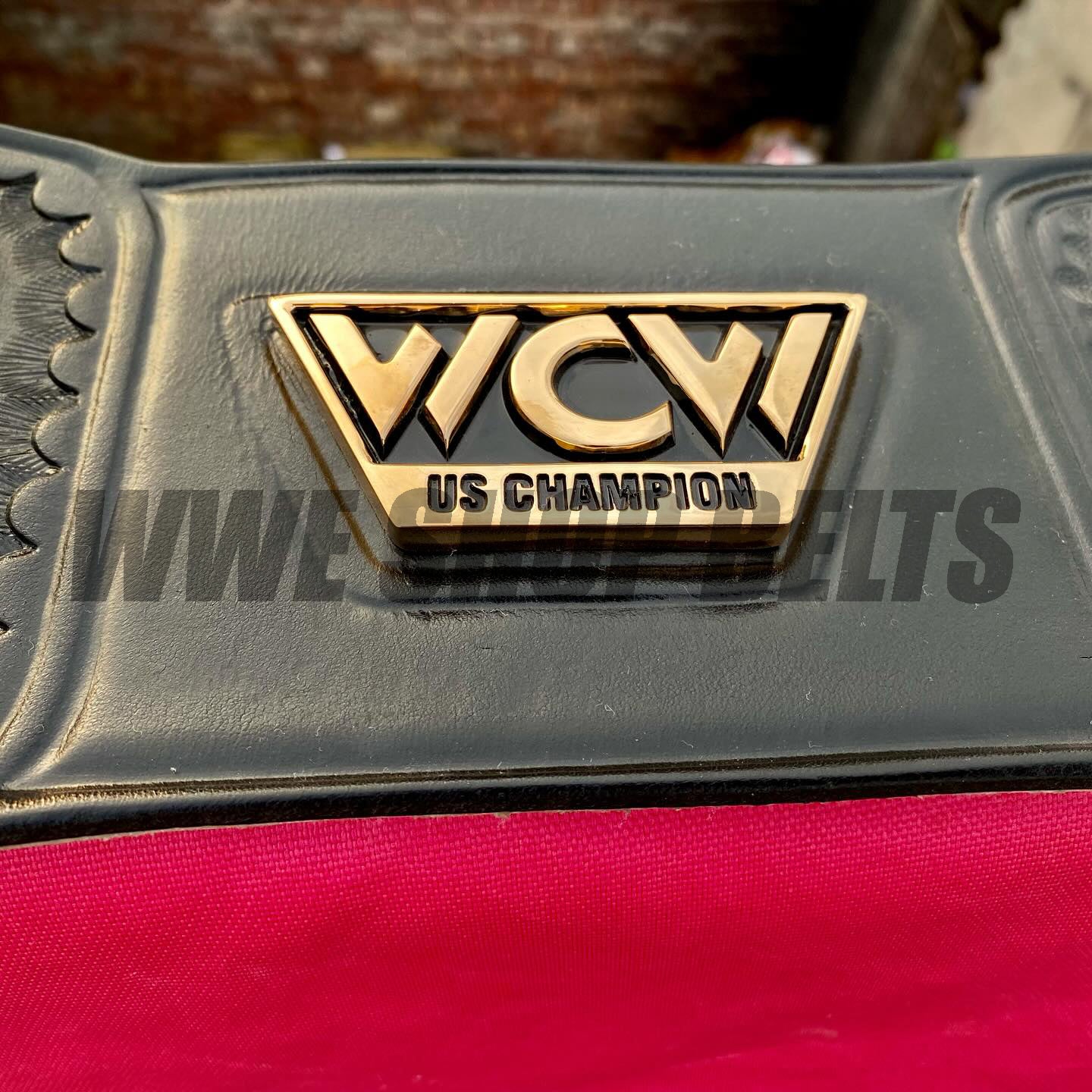 24K GOLD WCW United States Premium CNC Championship Belt Replica