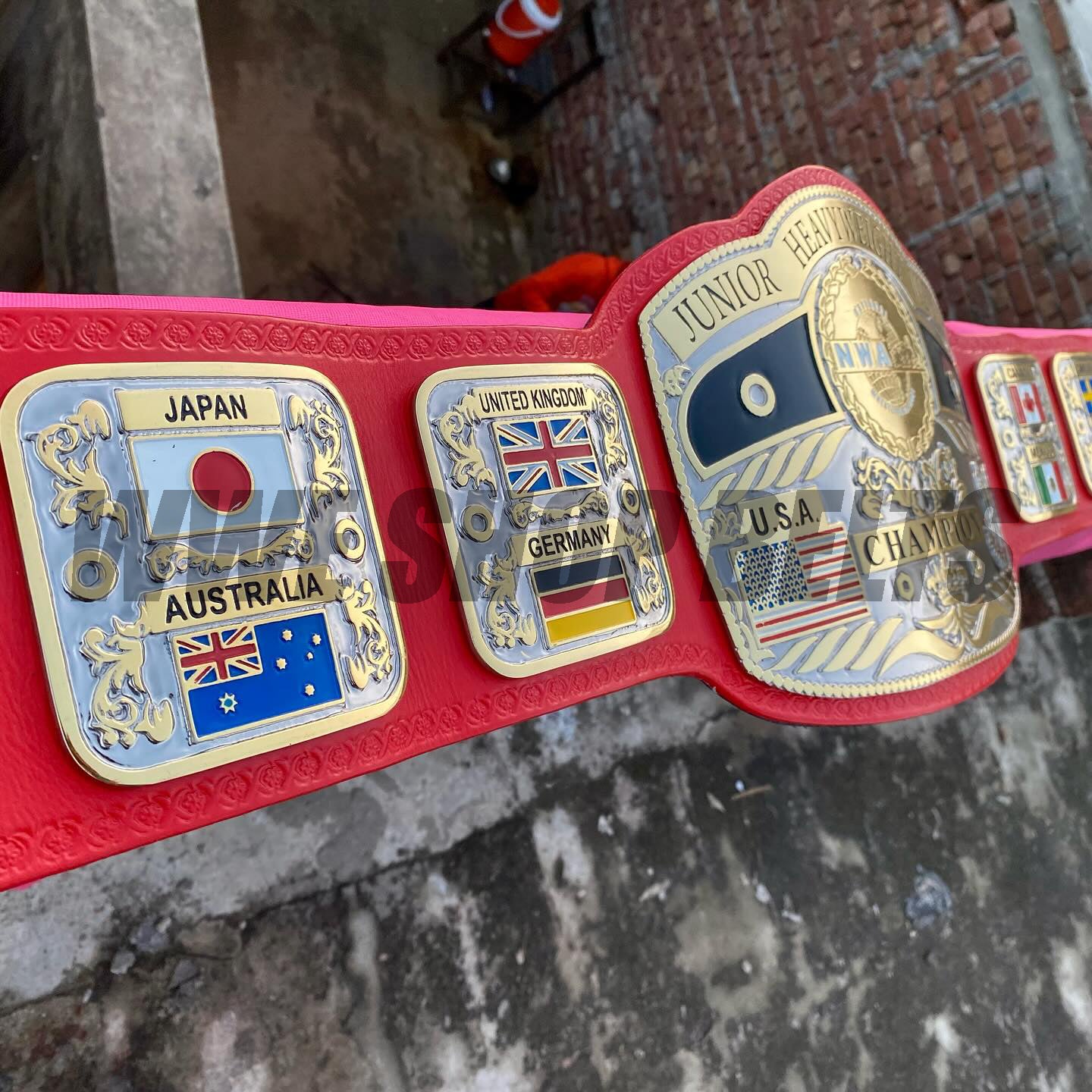 24K CNC NWA Junior Heavyweight Replica Belt | Lightweight Collector’s Edition
