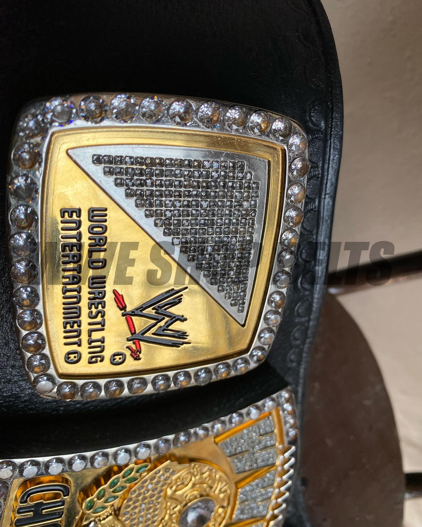 The 24K Gold CNC WWE Heavyweight Spinner Belt Replica John Cena