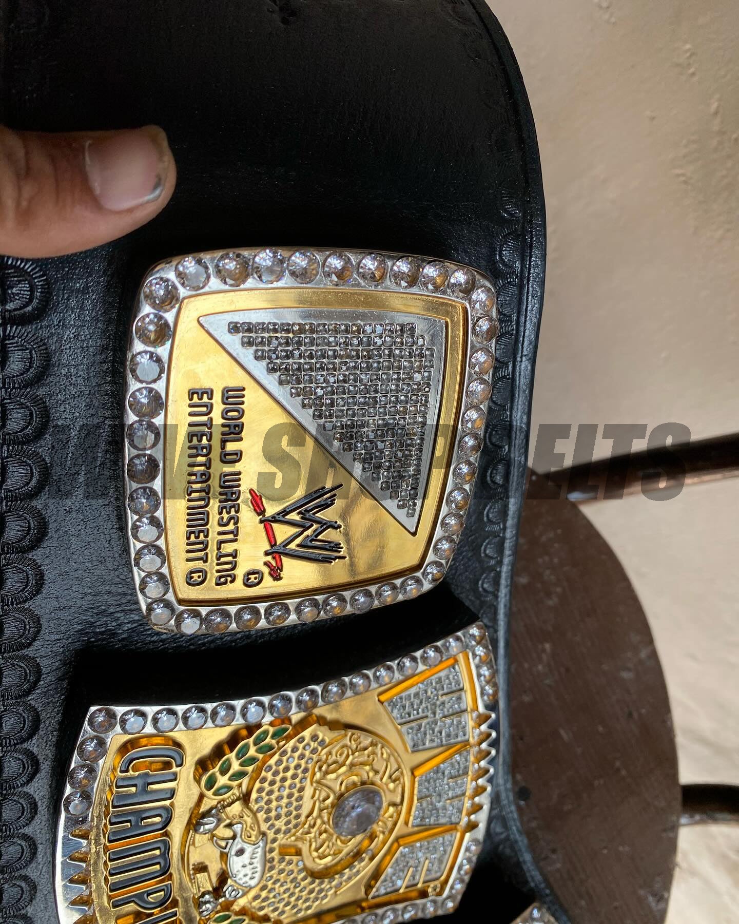The 24K Gold CNC WWE Heavyweight Spinner Belt Replica John Cena