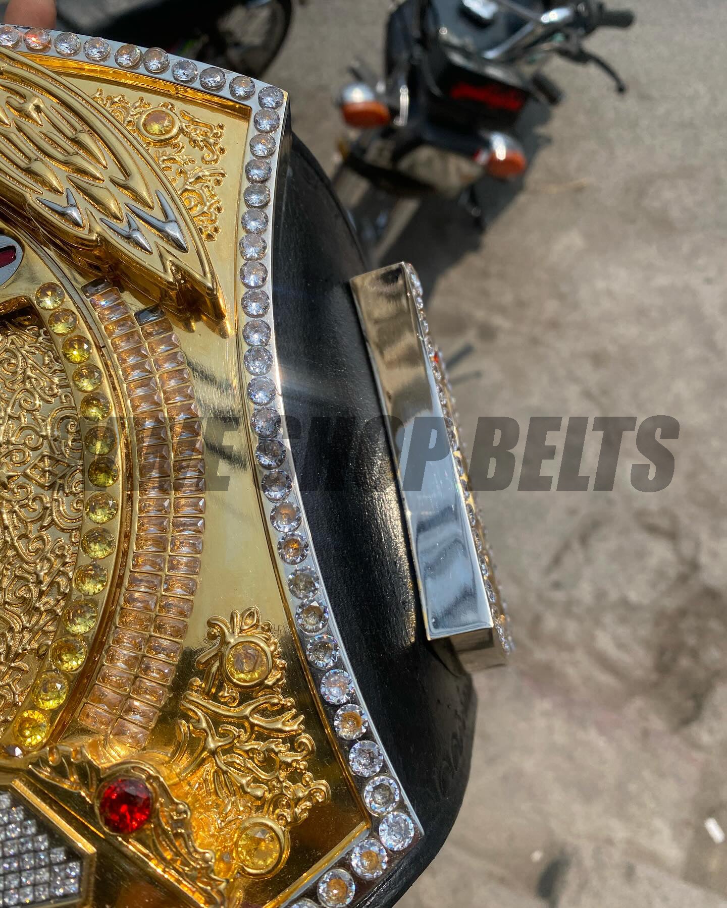 The 24K Gold CNC WWE Heavyweight Spinner Belt Replica John Cena