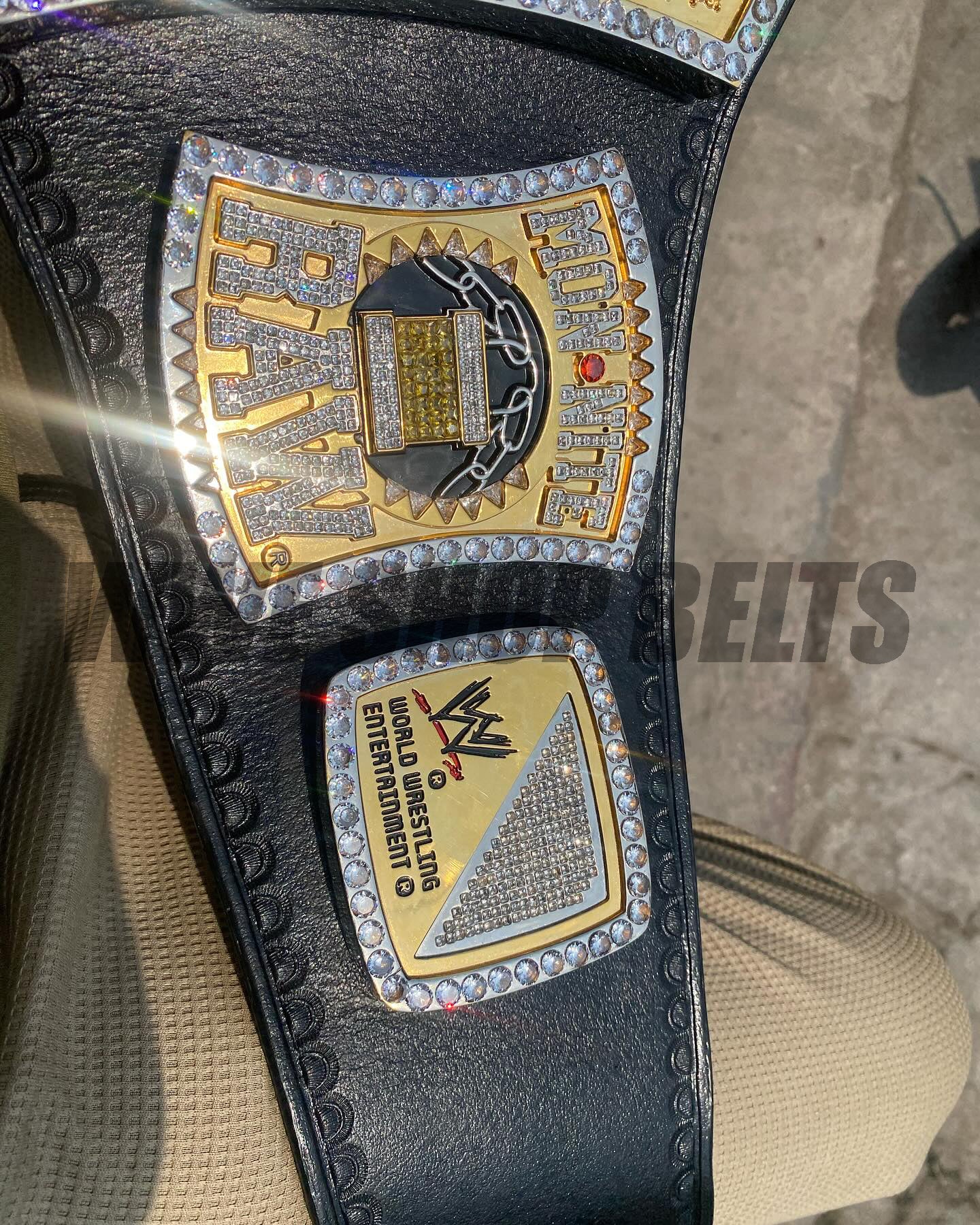 The 24K Gold CNC WWE Heavyweight Spinner Belt Replica John Cena