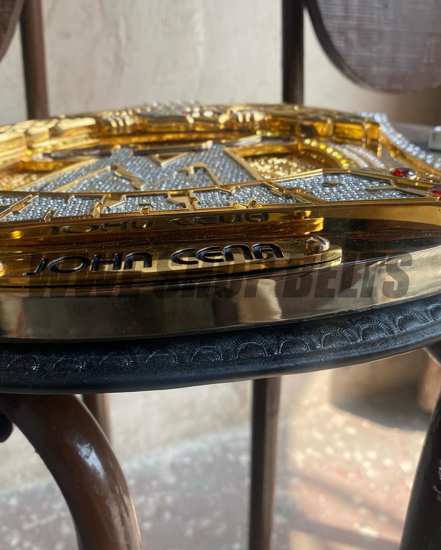 The 24K Gold CNC WWE Heavyweight Spinner Belt Replica John Cena