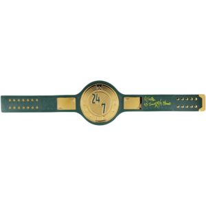 R-Truth Autographed 24/7 Championship Replica Title Belt with "53 Time 24/7 Champ" Inscription