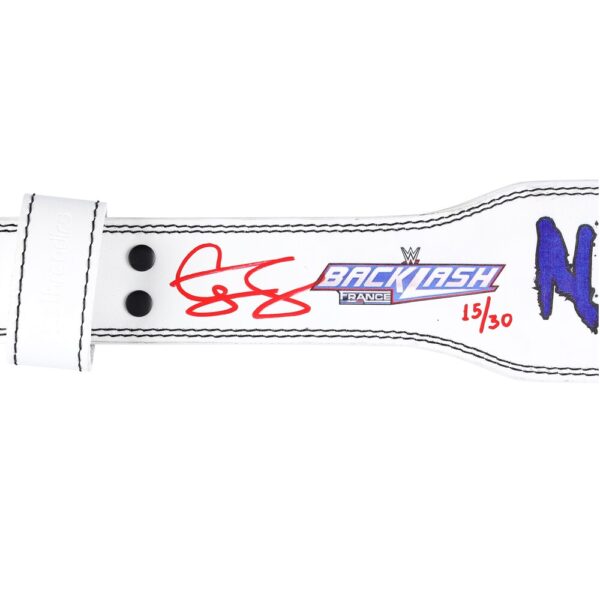 Cody Rhodes WWE Autographed 2024 Backlash France Weight Belt - Limited Edition of 30