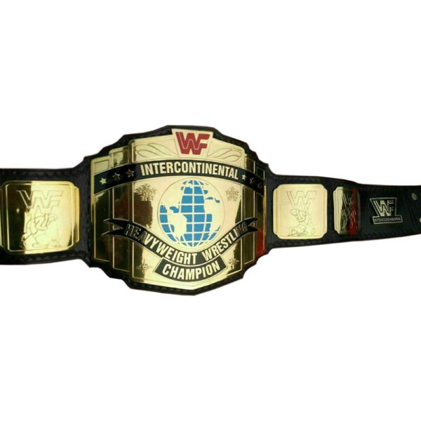 WWF World Heavyweight Championship Intercontinental Title Championship Belt