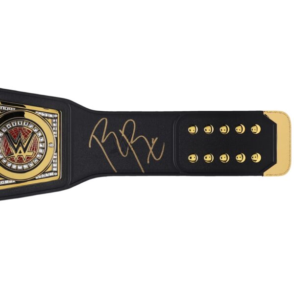 Roman Reigns WWE Autographed Undisputed Universal Championship Replica Title Belt