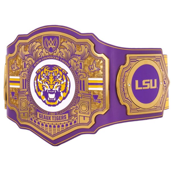 LSU Tigers WWE Legacy Title Belt
