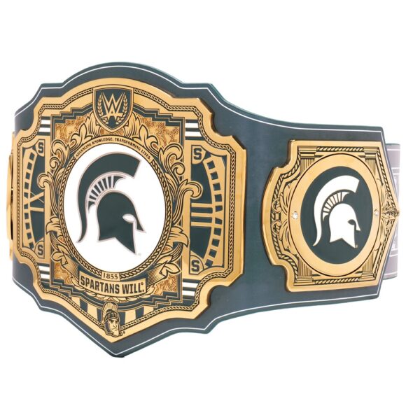 Michigan State Spartans WWE Legacy Title Belt