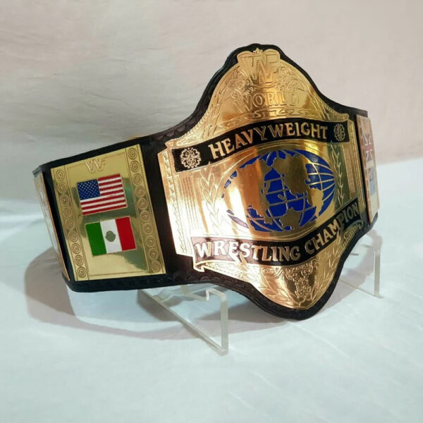 WWWF Title Hulk Hogan World Wrestling Federation Championship Belt