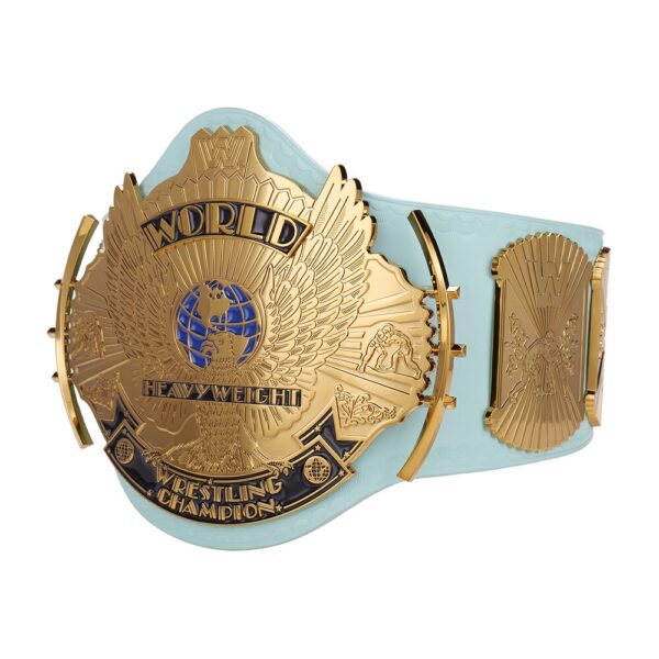 Light Blue WWE Winged Eagle Championship Replica Title Belt
