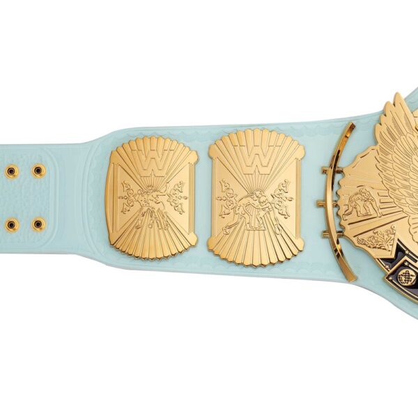 Light Blue WWE Winged Eagle Championship Replica Title Belt