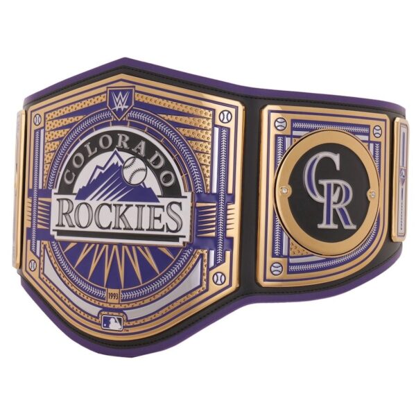 Colorado Rockies MLB Championship Belt