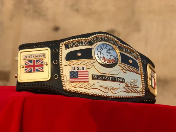 NWA Premium Domed Globe CNC Championship Belt